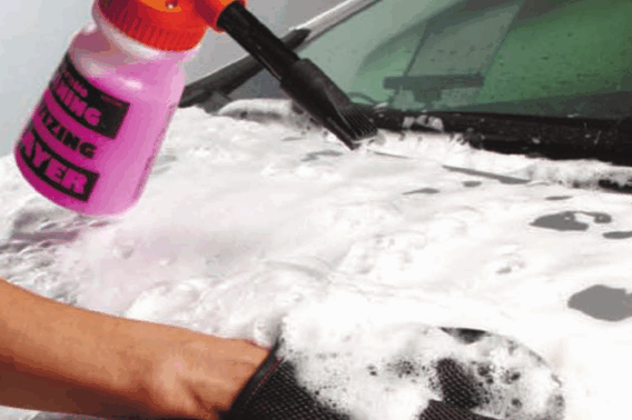 撥水泡洗車